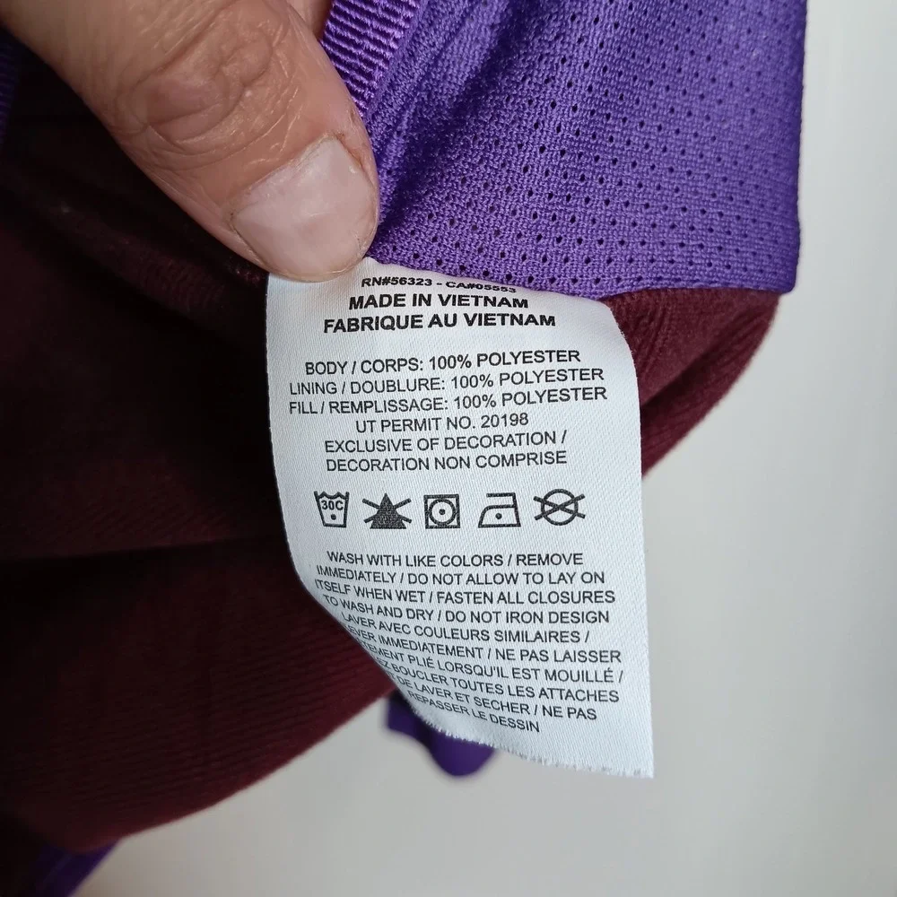 Nike ACG Storm Fit Rope De Dope Jacket L  Purple Navy Maroon Colorblock Outdoor